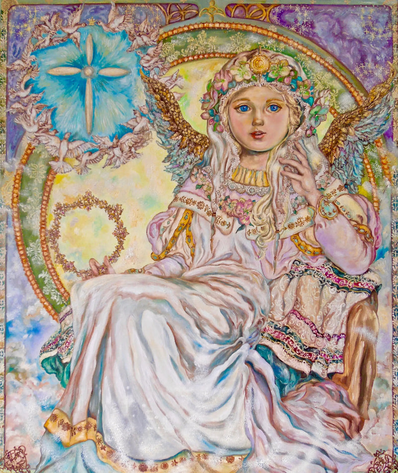 Anioł róży bożonarodzeniowej - Yumi Sugai