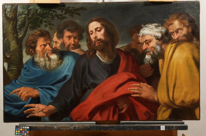 Chrystus i apostołowie - Antoine van Dyck
