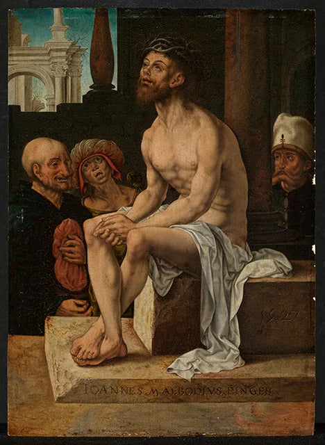 Chrystus na krzyżu - Jan Gossaert