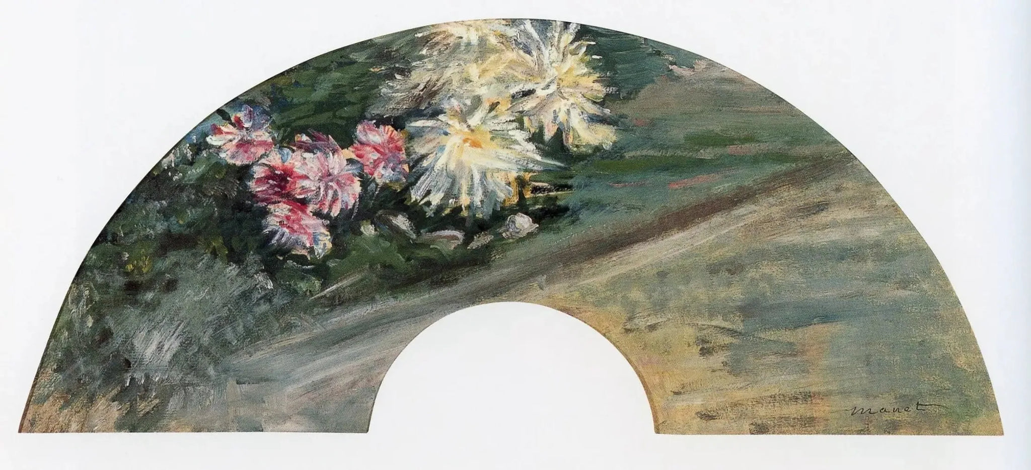 Chrysanthèmes - Édouard Manet image 1 copie de tableau peinte à la main