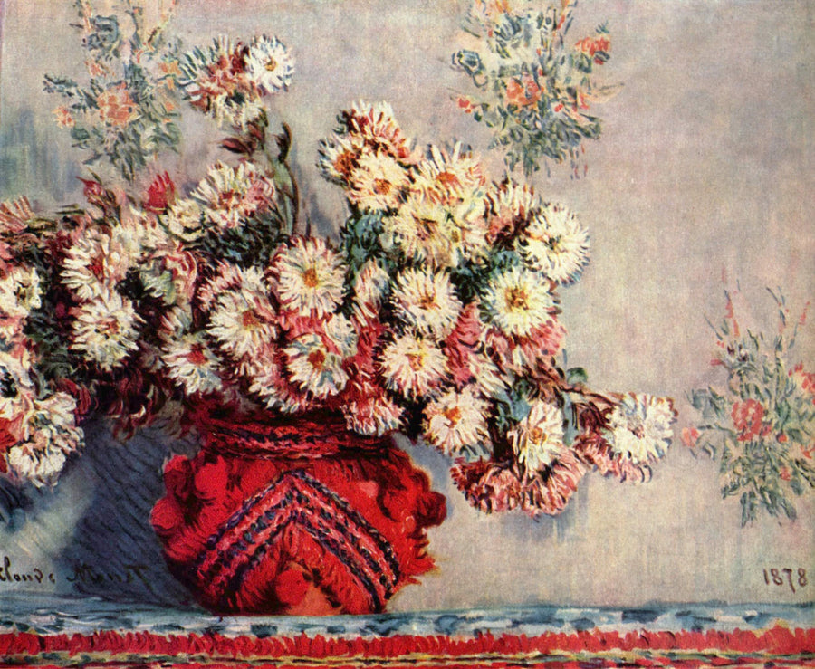 Chryzantemy W492 - Claude Monet
