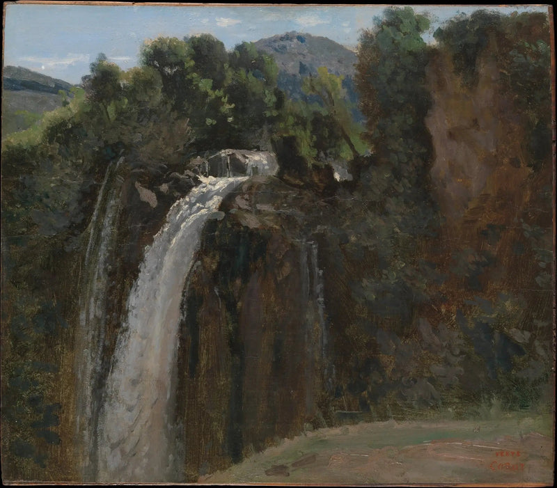 Wodospad w Terni - Jean-Baptiste Camille Corot