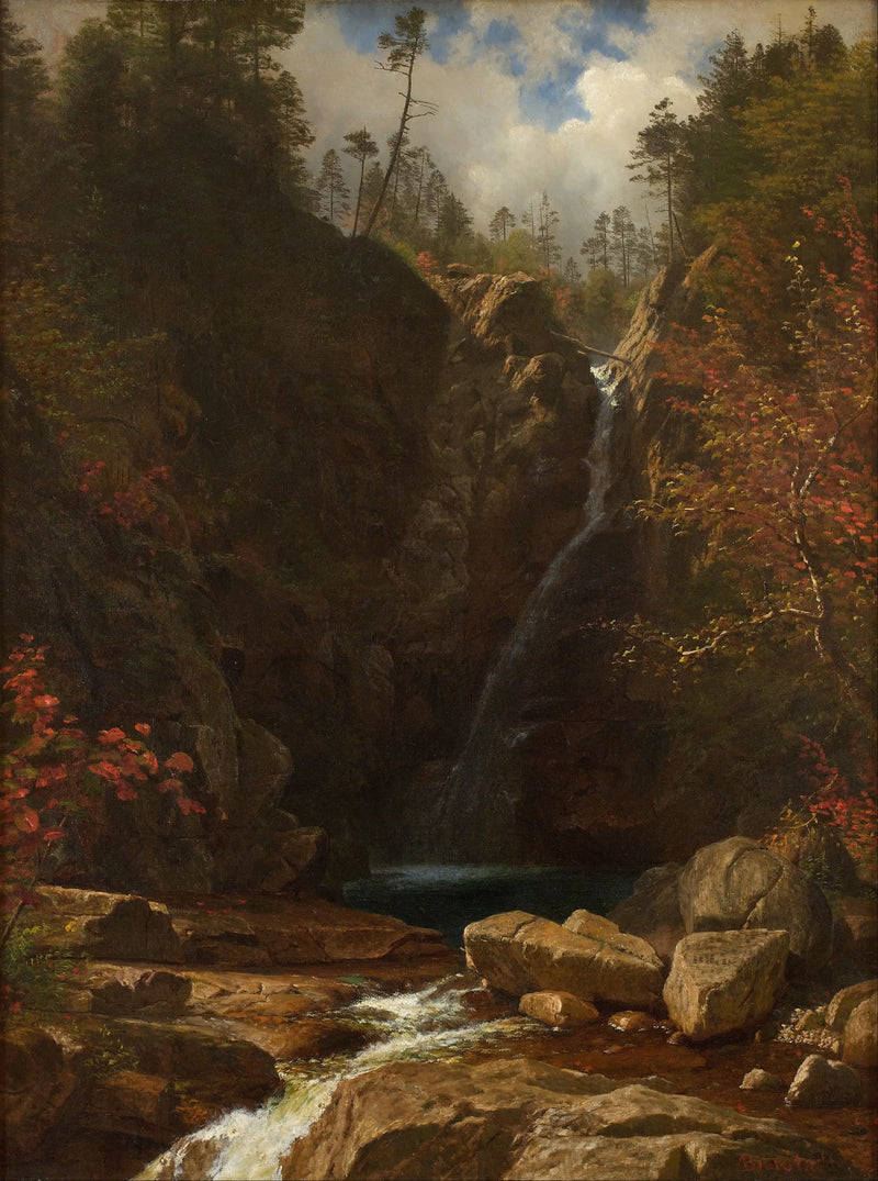Upadki Glen Ellis - Albert Bierstadt