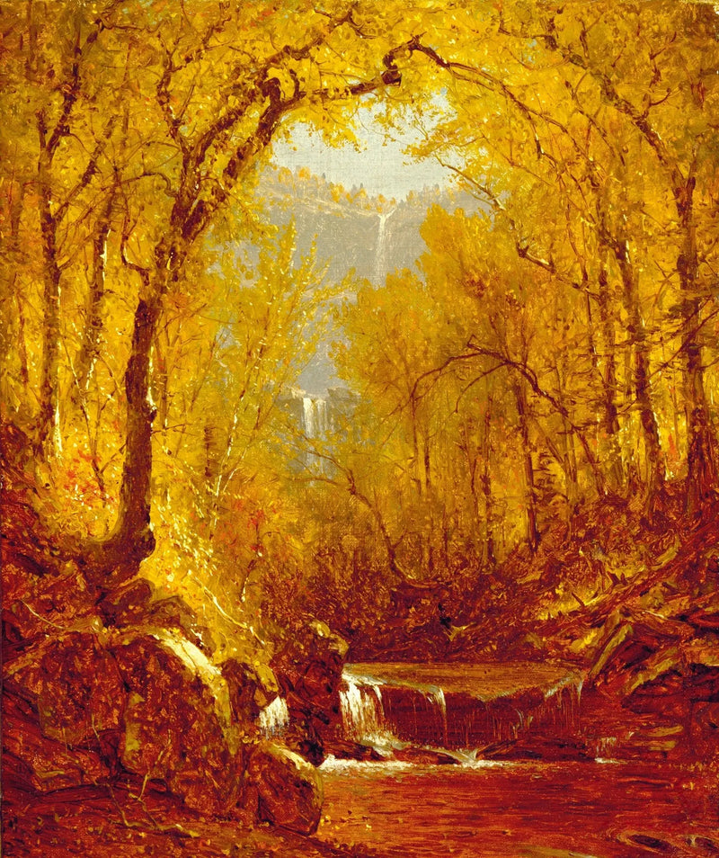 Upadki Kaaterskill - Sanford Robinson Gifford