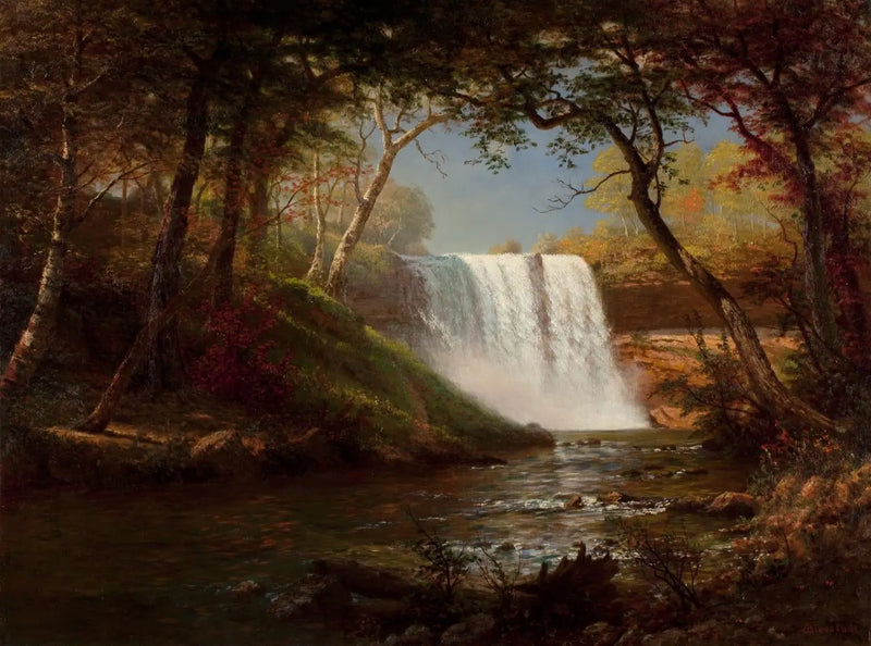 Upadki Minnehaha - Albert Bierstadt