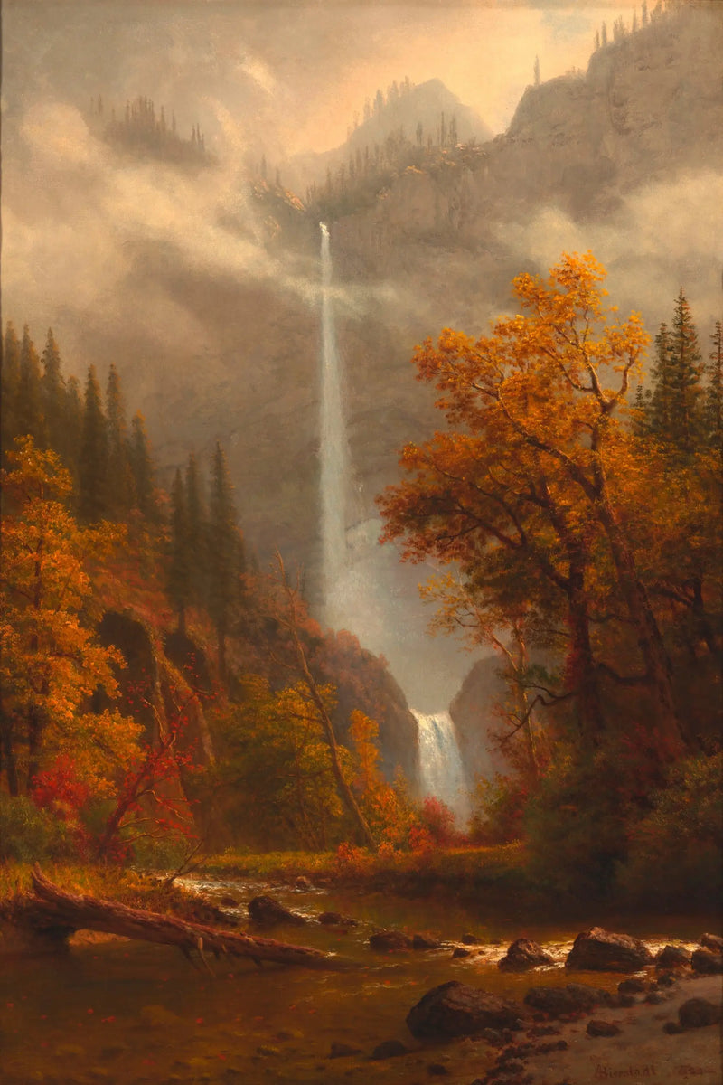 Upadki Multnomah - Albert Bierstadt