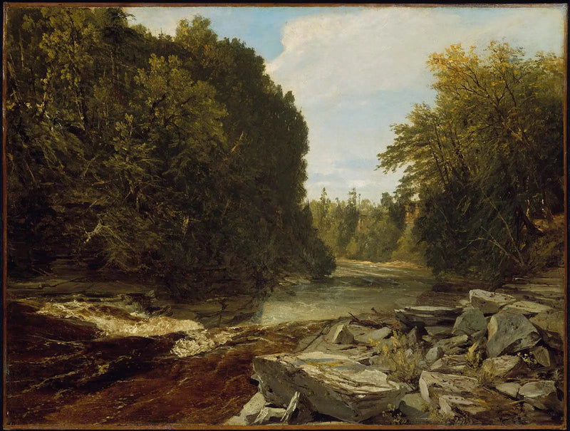 Upadki Trenton, Nowy Jork - John Frederick Kensett