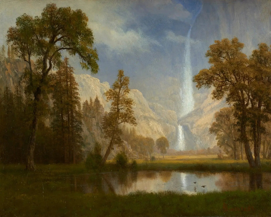 Upadki Yosemite - Albert Bierstadt