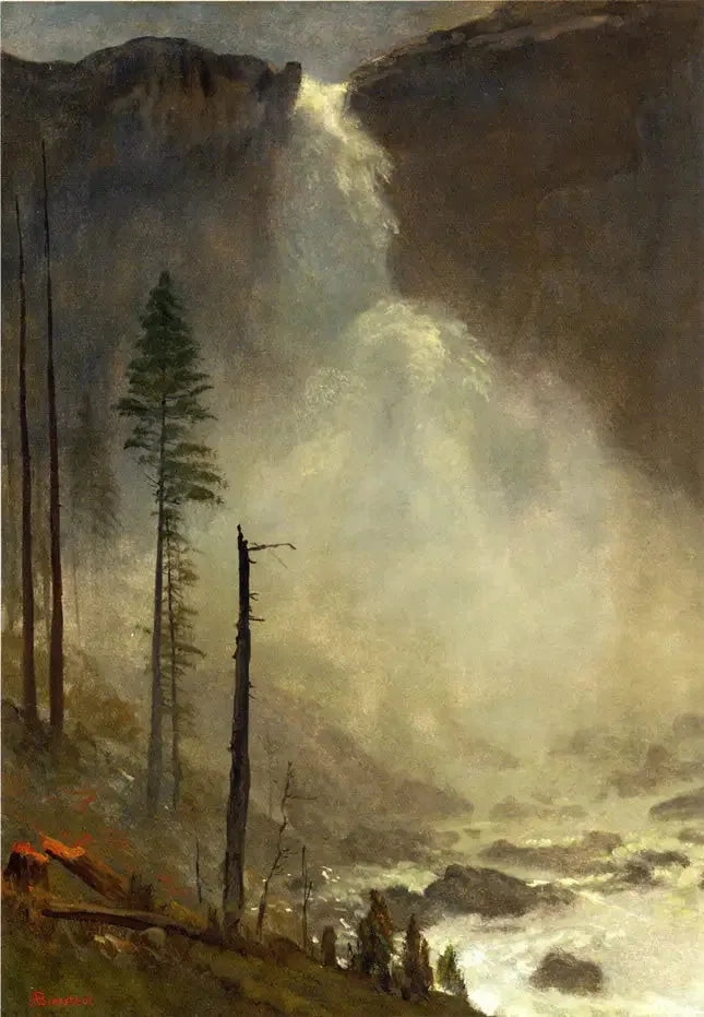 Upadki Nevady - Albert Bierstadt