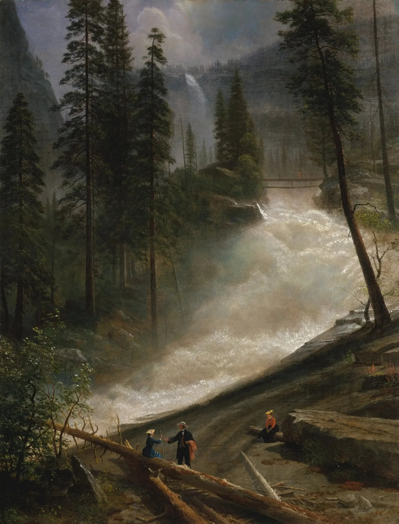 Upadki Nevady, Yosemite - Albert Bierstadt