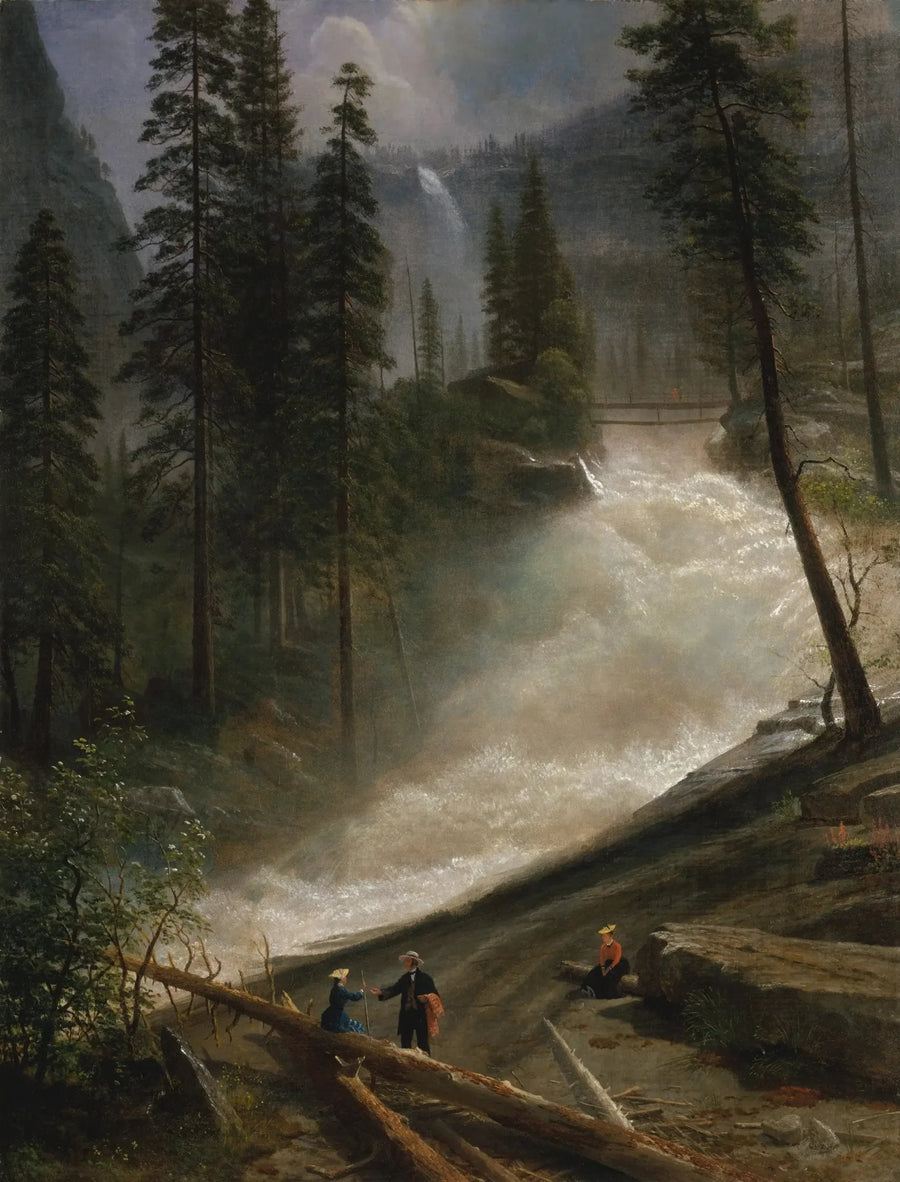 Upadki Nevady, Yosemite - Albert Bierstadt