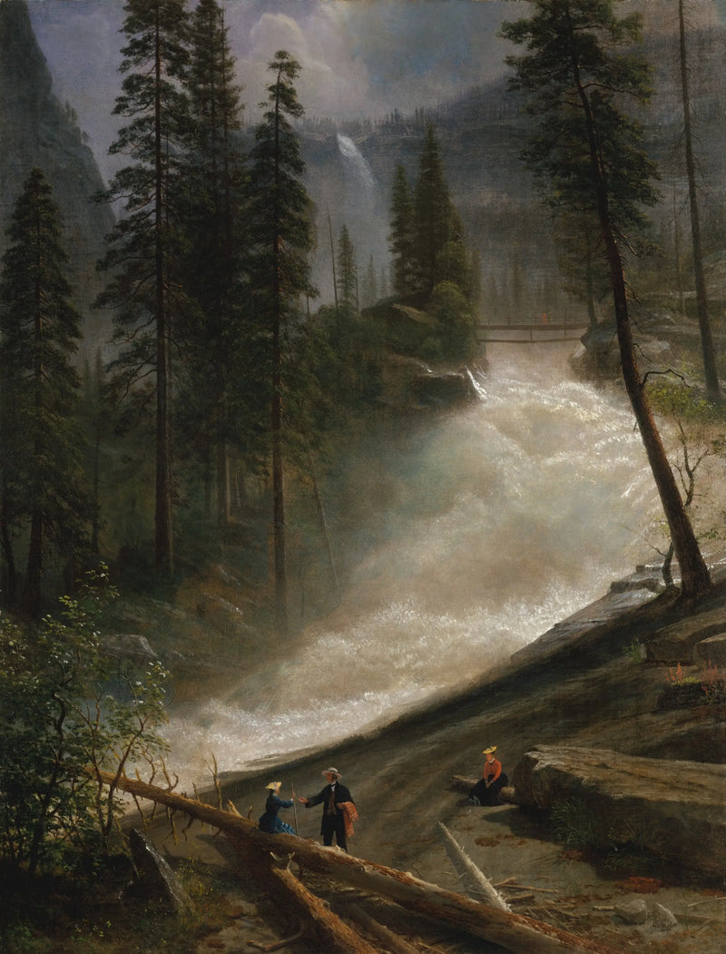 Upadki Nevady, Yosemite - Albert Bierstadt