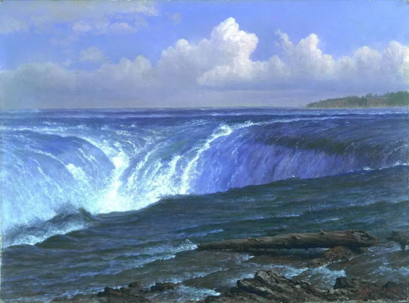 Wodospady Niagara - Albert Bierstadt