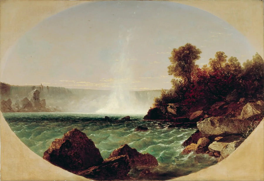 Wodospady Niagara - John Frederick Kensett