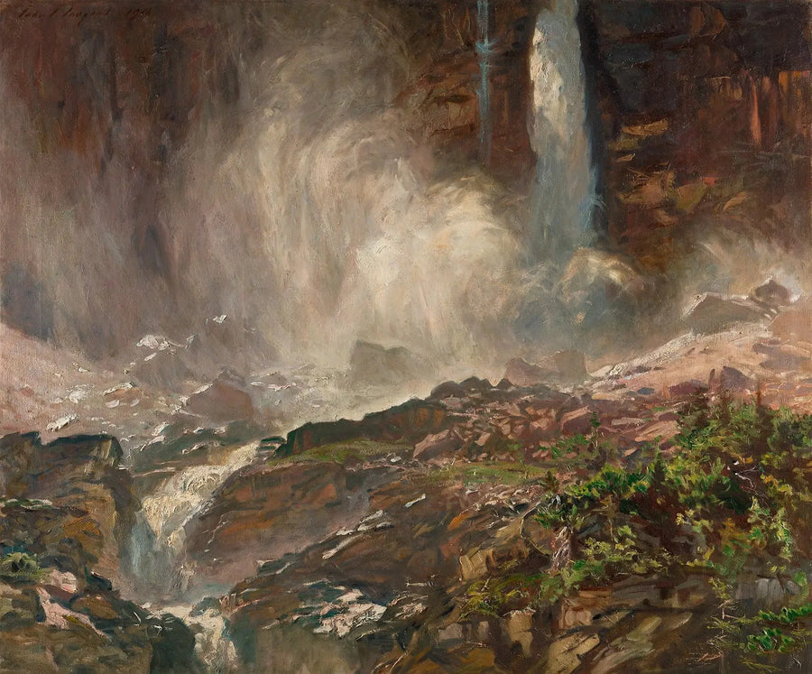 Wodospady Yoho - John Singer Sargent