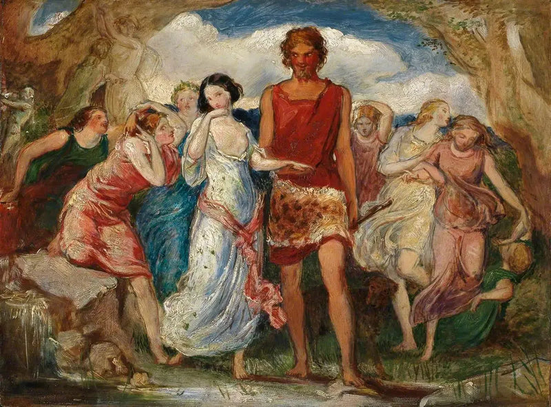 Cimon i Ifigenia - John Everett Millais