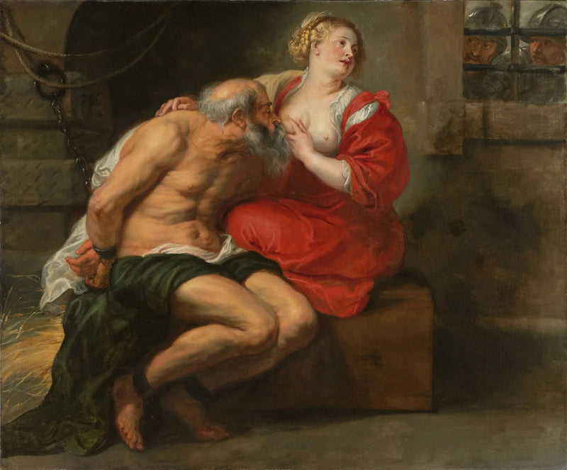 Cimon i Pero (Rzymska miłosierdzie) - Peter Paul Rubens