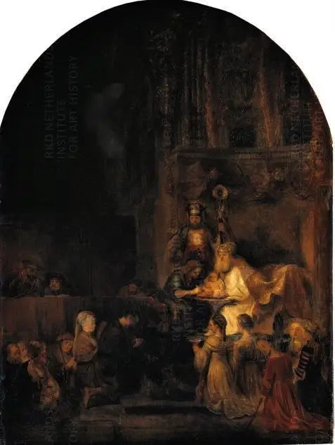 Obrzezanie, kopia części serii Pasja dla Frederik Hendrik - Rembrandt