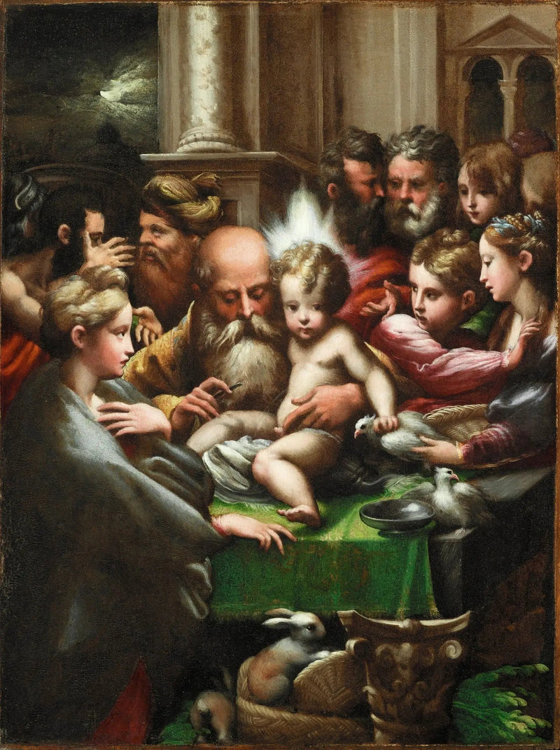 Obrzezanie Jezusa - Parmigianino