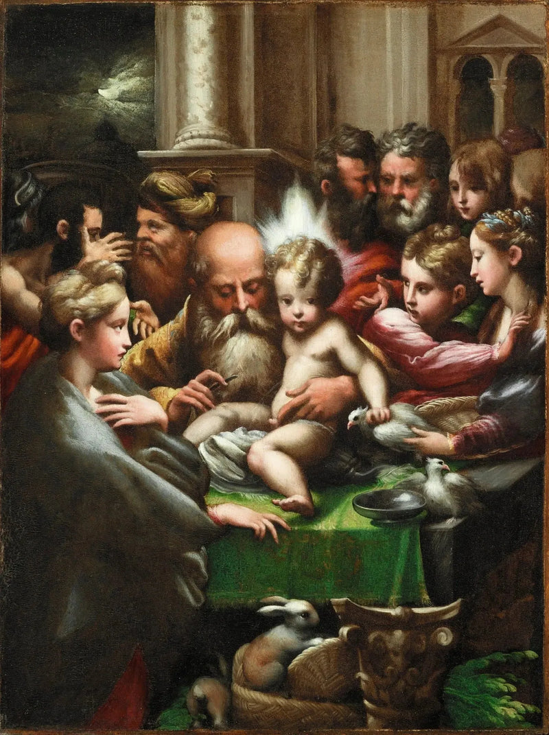 Obrzezanie Jezusa - Parmigianino