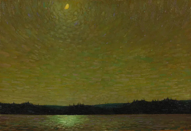 Światło księżyca, początek wieczoru - Tom Thomson