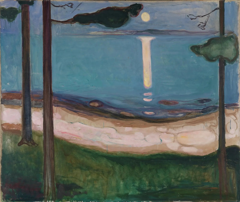 Księżycowa Poświata - Edvard Munch