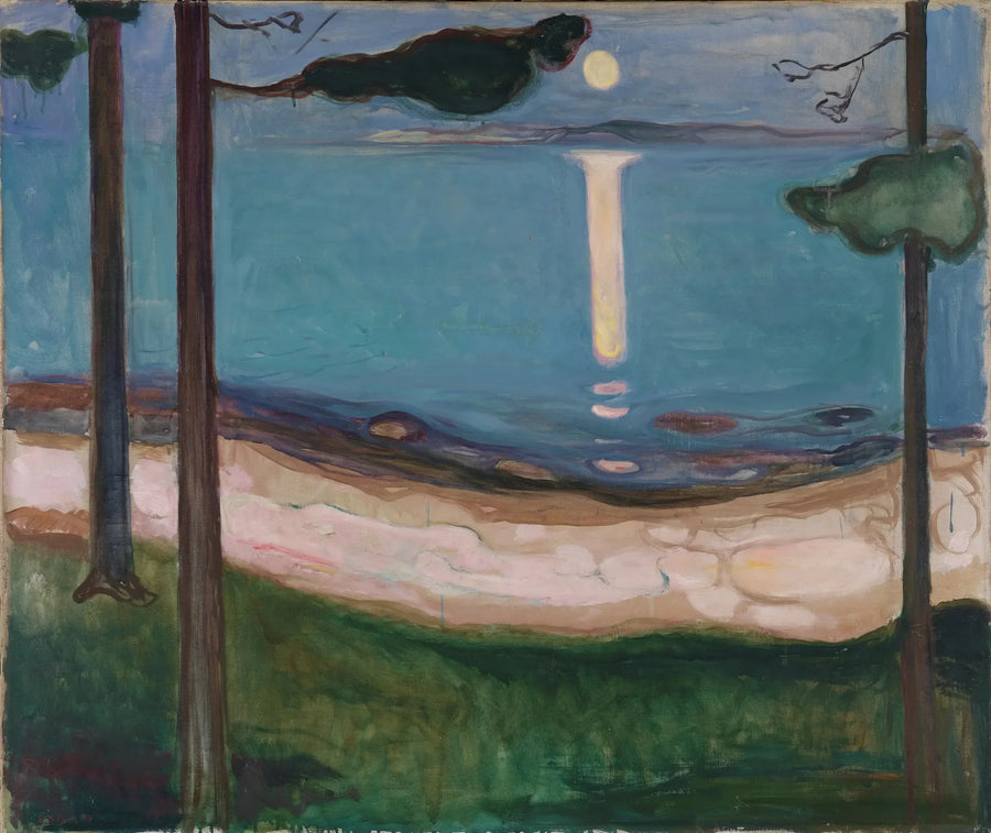 Księżycowa Poświata - Edvard Munch