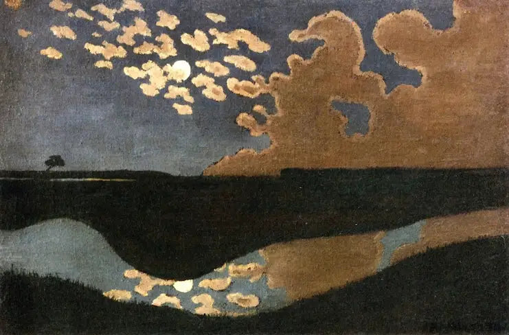 Światło księżyca - Félix Vallotton