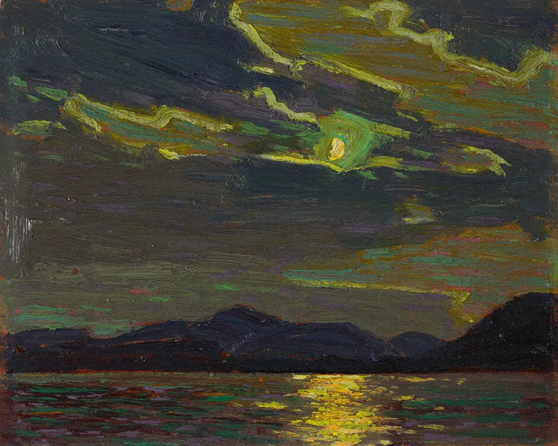 Światło księżyca w ciepły letni wieczór - Tom Thomson