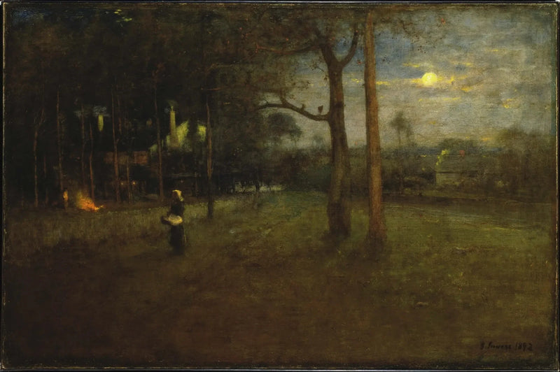 Światło księżyca, Tarpon Springs - George Inness