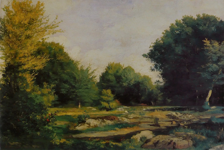 Polana w lesie - Pierre-Auguste Renoir