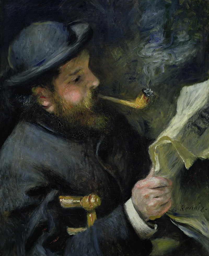 Portret Claude'a Moneta - Pierre-Auguste Renoir