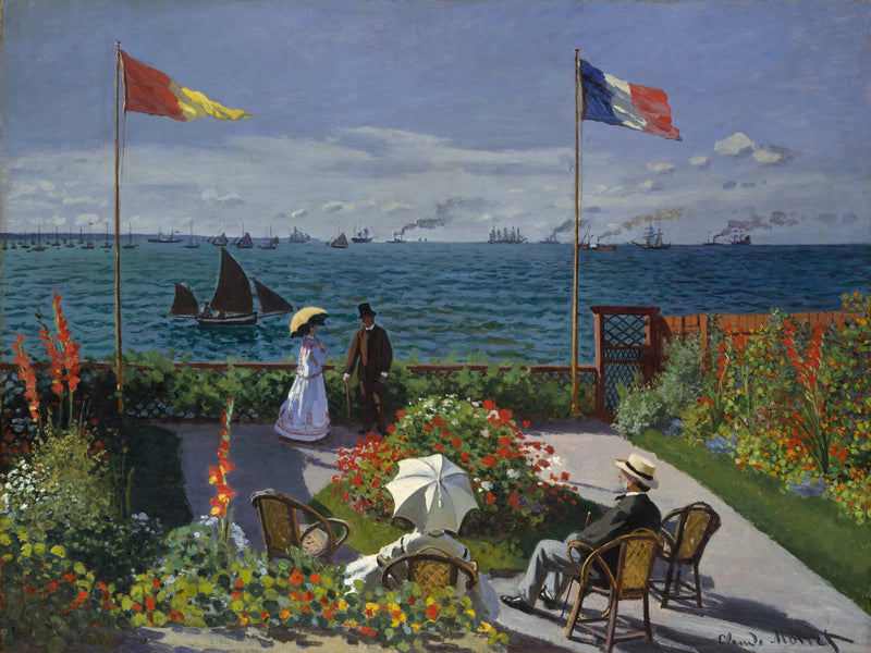 Taras w Sainte-Adresse W95 - Claude Monet