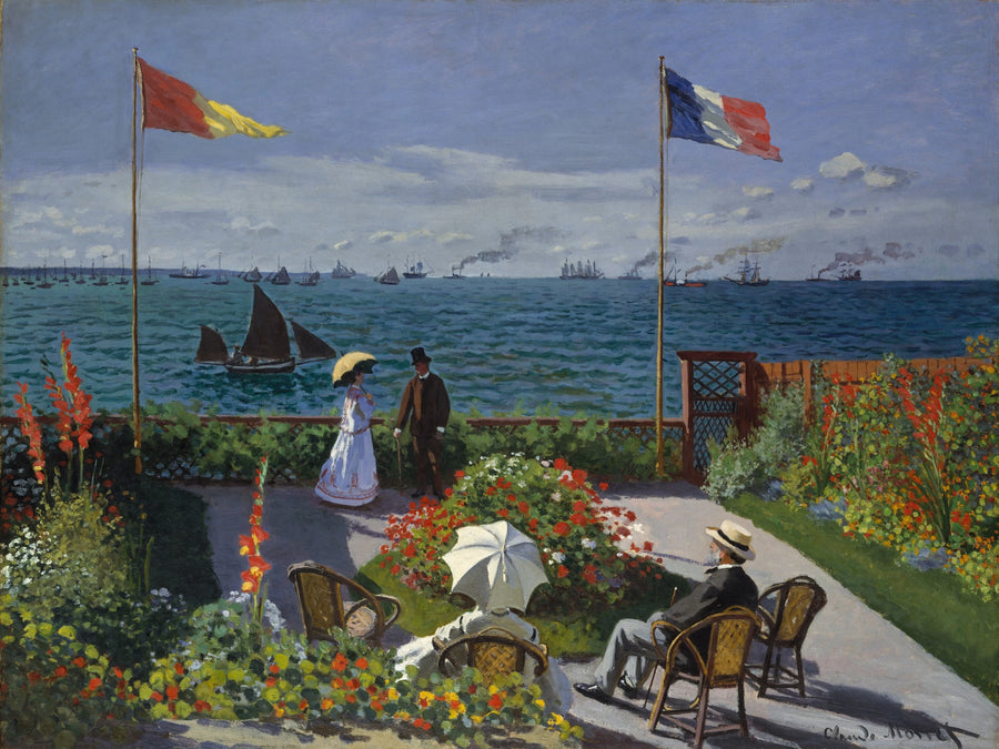 Taras w Sainte-Adresse W95 - Claude Monet