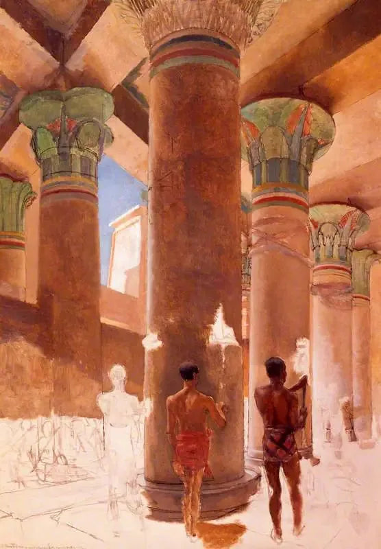  Kleopatra na Philae - Lawrence Alma-Tadema