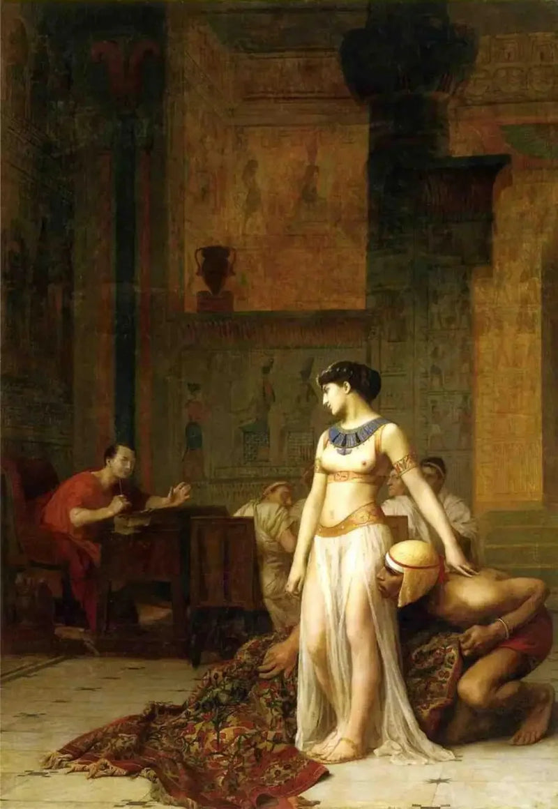 Kleopatra i Cezar - Jean-Léon Gérôme