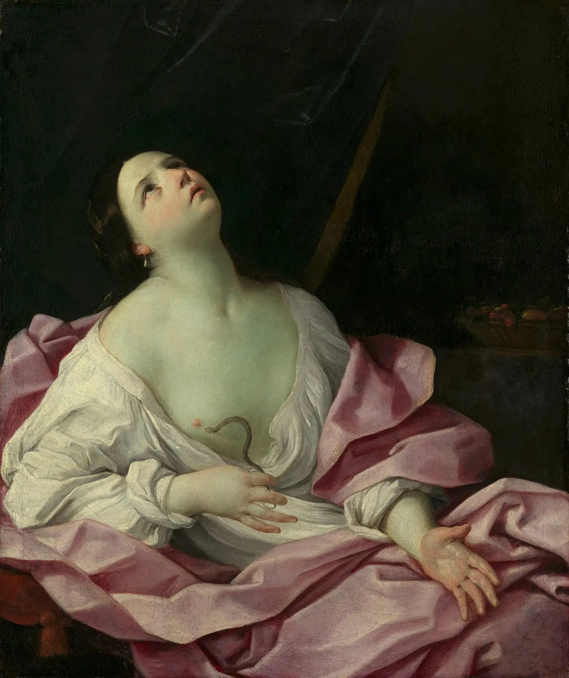 Kleopatra i wąż - Guido Reni