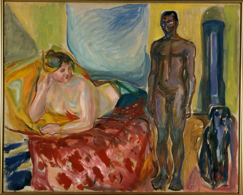Kleopatra i niewolnik - Edvard Munch