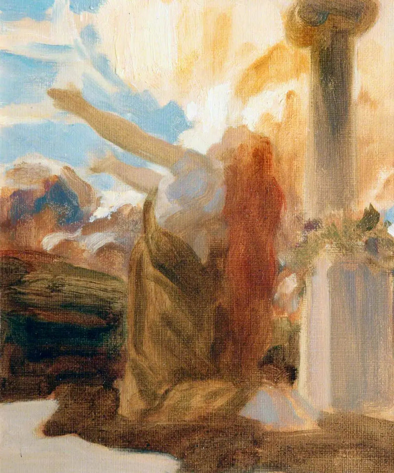 Clytie (szkic) - Frederic Leighton