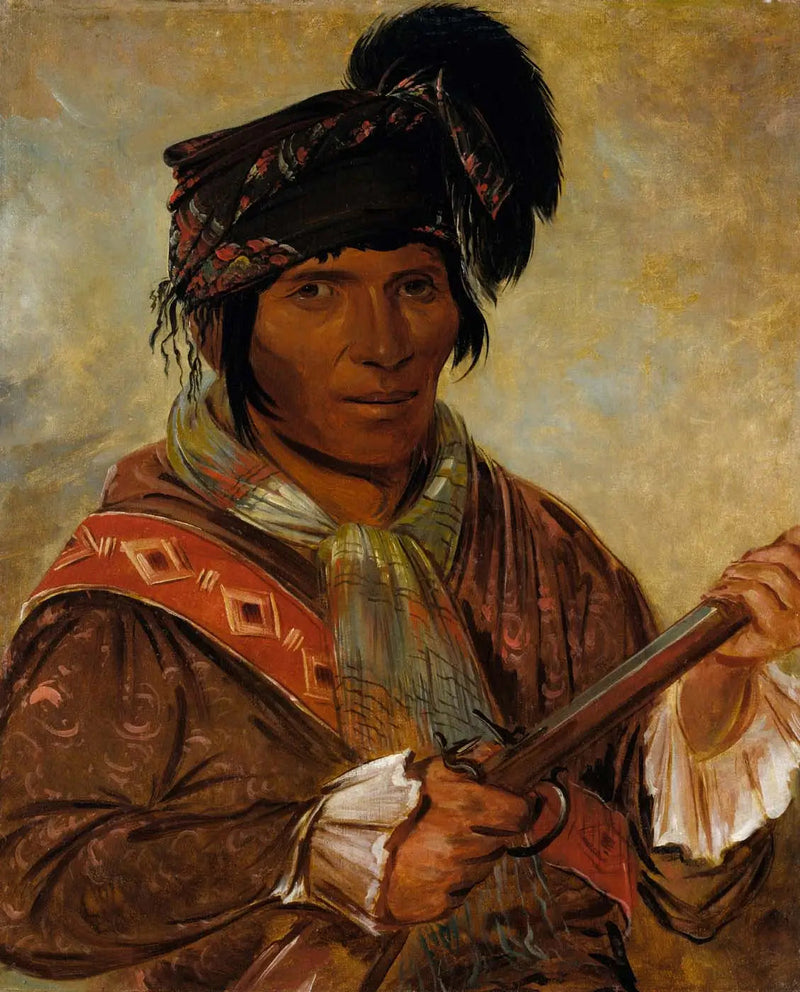 Co-ee-há-jo, przywódca - George Catlin
