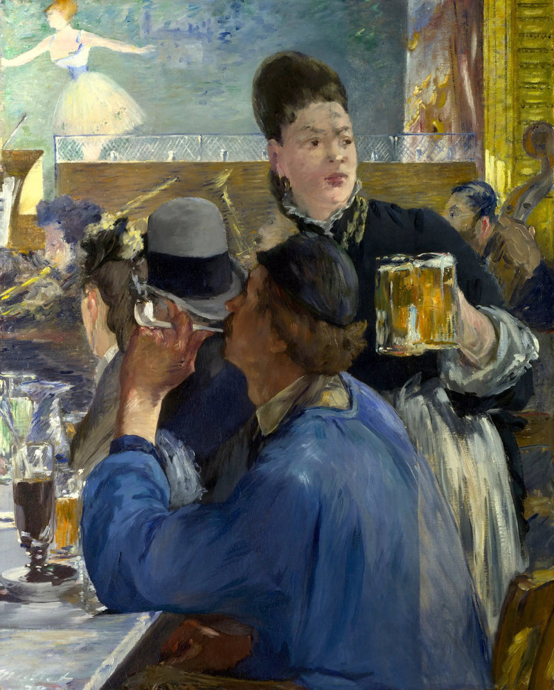 Kącik kawiarni - Édouard Manet