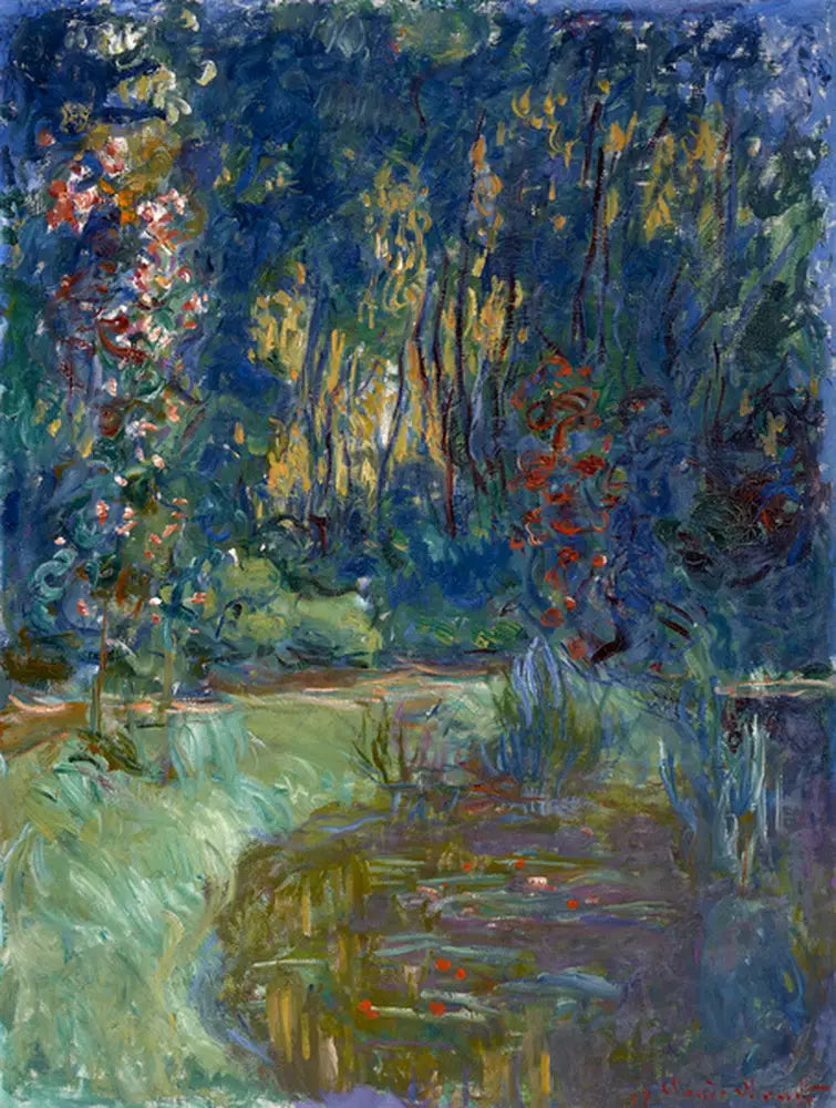 Róg stawu w Giverny - Claude Monet