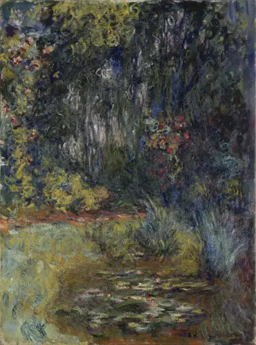 Róg stawu z nenufarami - Claude Monet