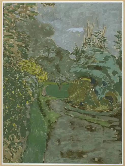 Kąt parku, Amfreville - Édouard Vuillard