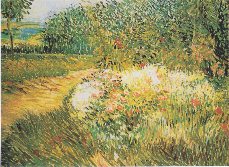 Róg parku Voyer d'Argenson w Asnières - Vincent van Gogh