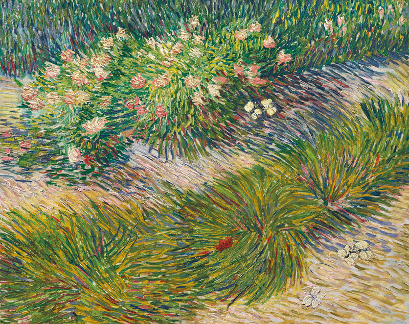 Róg ogrodu z motylami - Vincent van Gogh