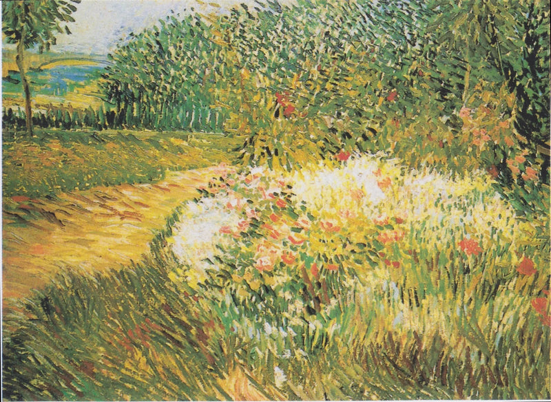 Róg parku Voyer d'Argenson w Asnières - Vincent van Gogh