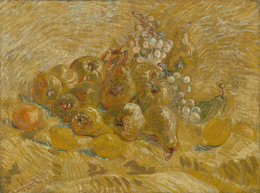 Pigwy, cytryny, gruszki i winogrona - Vincent van Gogh