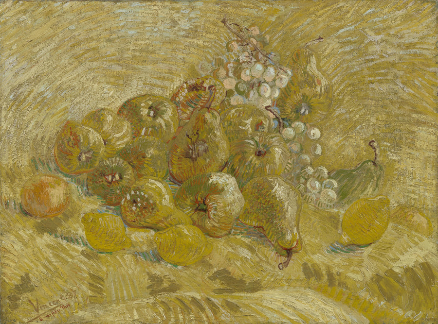 Pigwy, cytryny, gruszki i winogrona - Vincent van Gogh