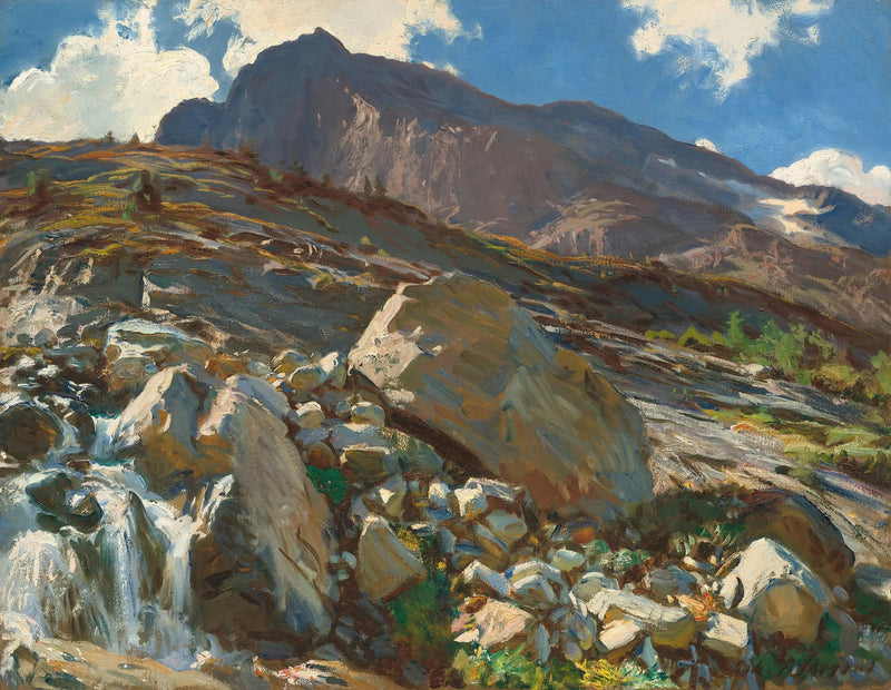 Przełęcz Simplon - John Singer Sargent